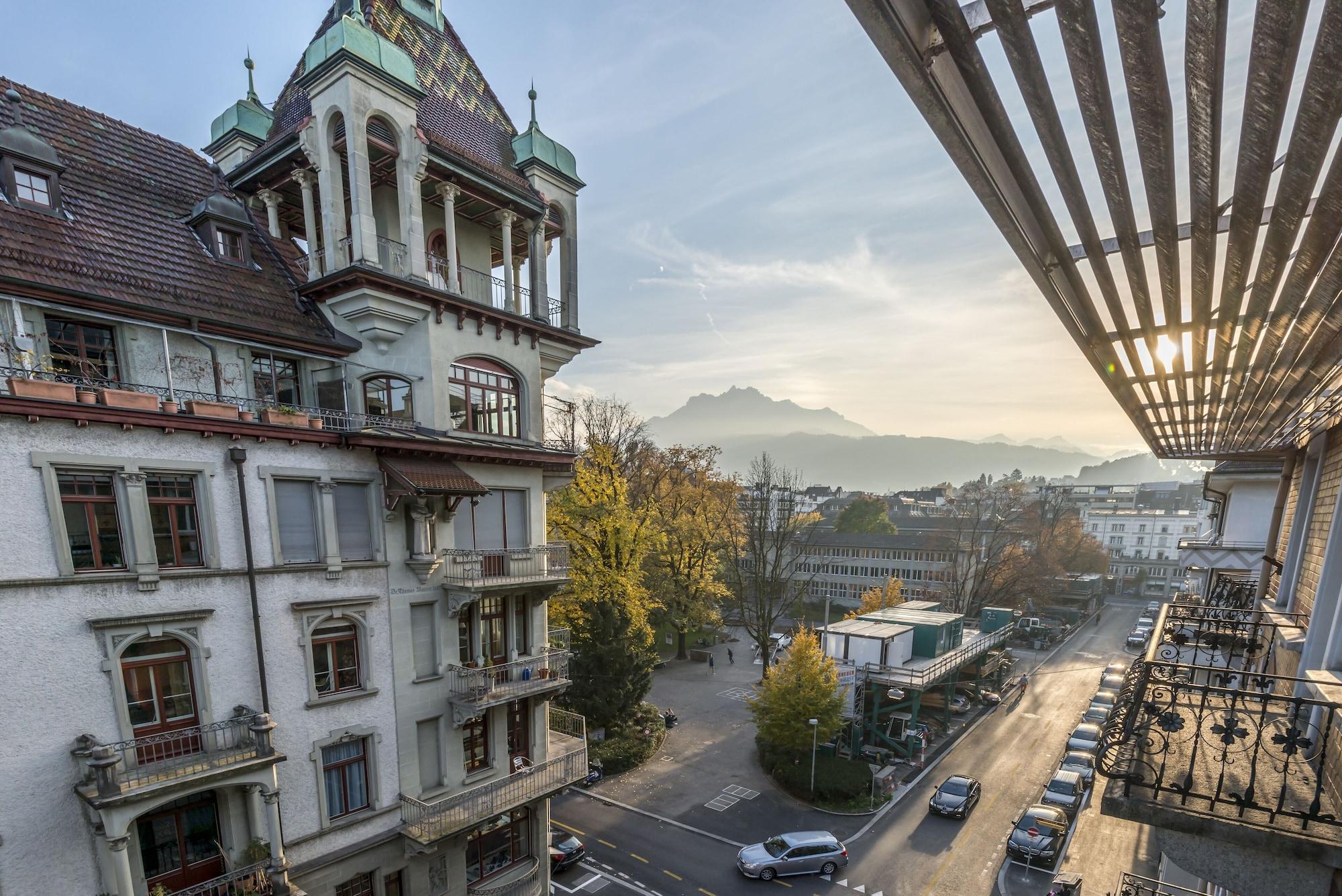 Hotel Alpina Luzern Dış mekan fotoğraf