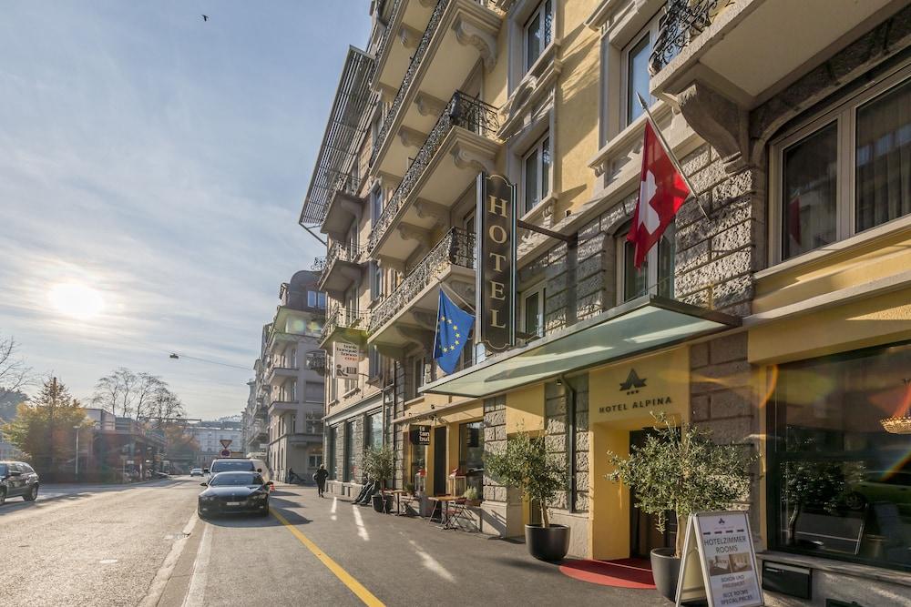 Hotel Alpina Luzern Dış mekan fotoğraf